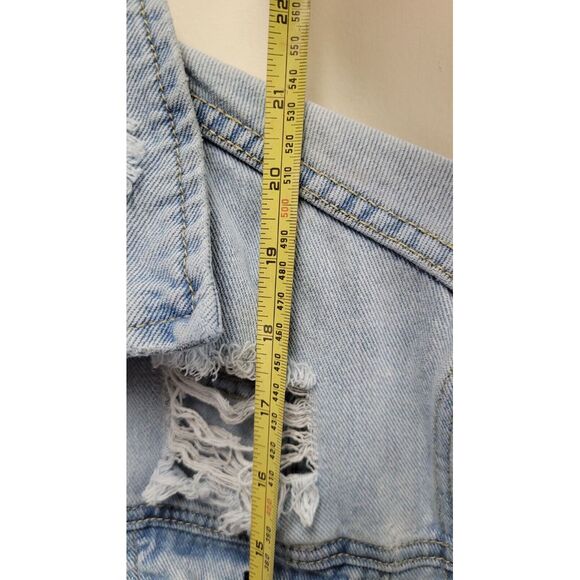 Pacsun‎ distressed denim Jacket Small - Picture 6 of 10